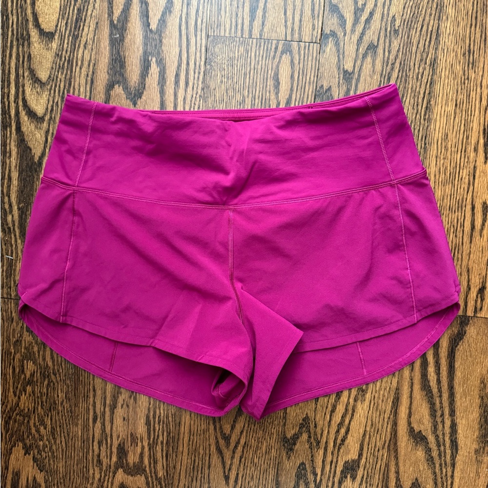 Lululemon speed up short size 8